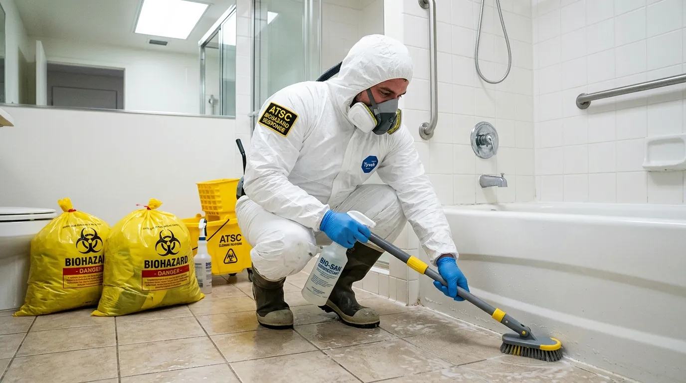 Decontamination equipment deployed for Blood Cleanup in Suitland-Silver Hill